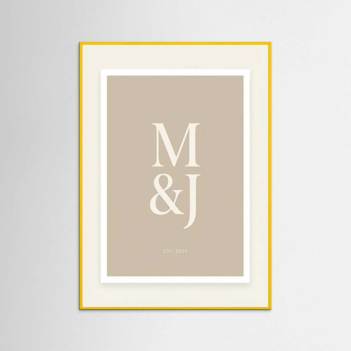 Yellow Wood Date Elegance