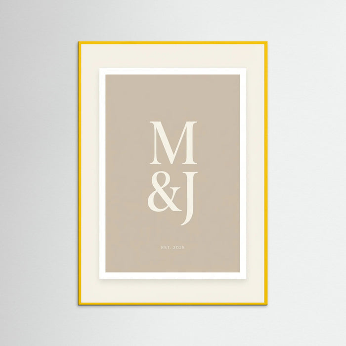 Yellow Wood Date Elegance
