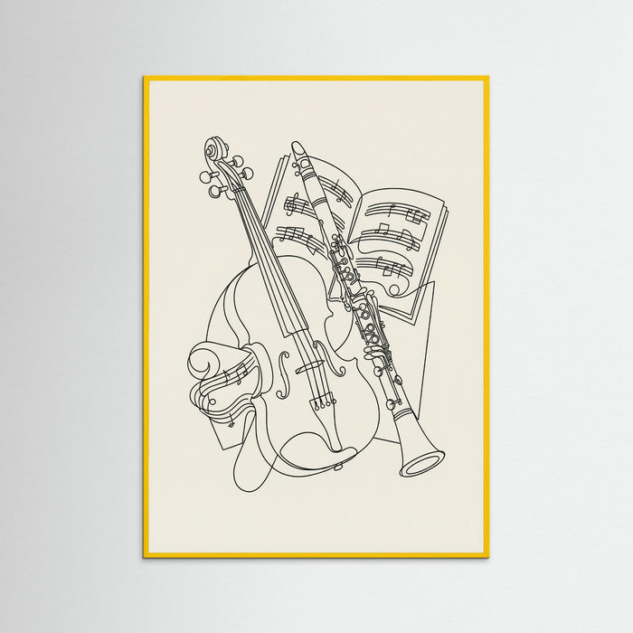 Yellow Wood Deconstructed Gaze