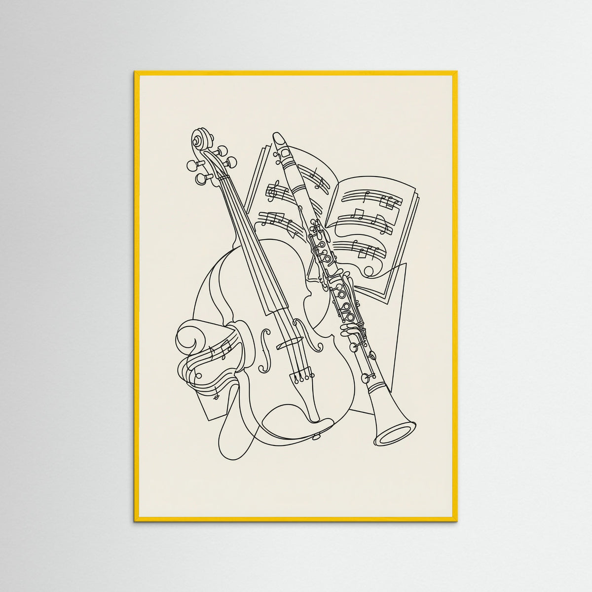 Yellow Wood Deconstructed Gaze