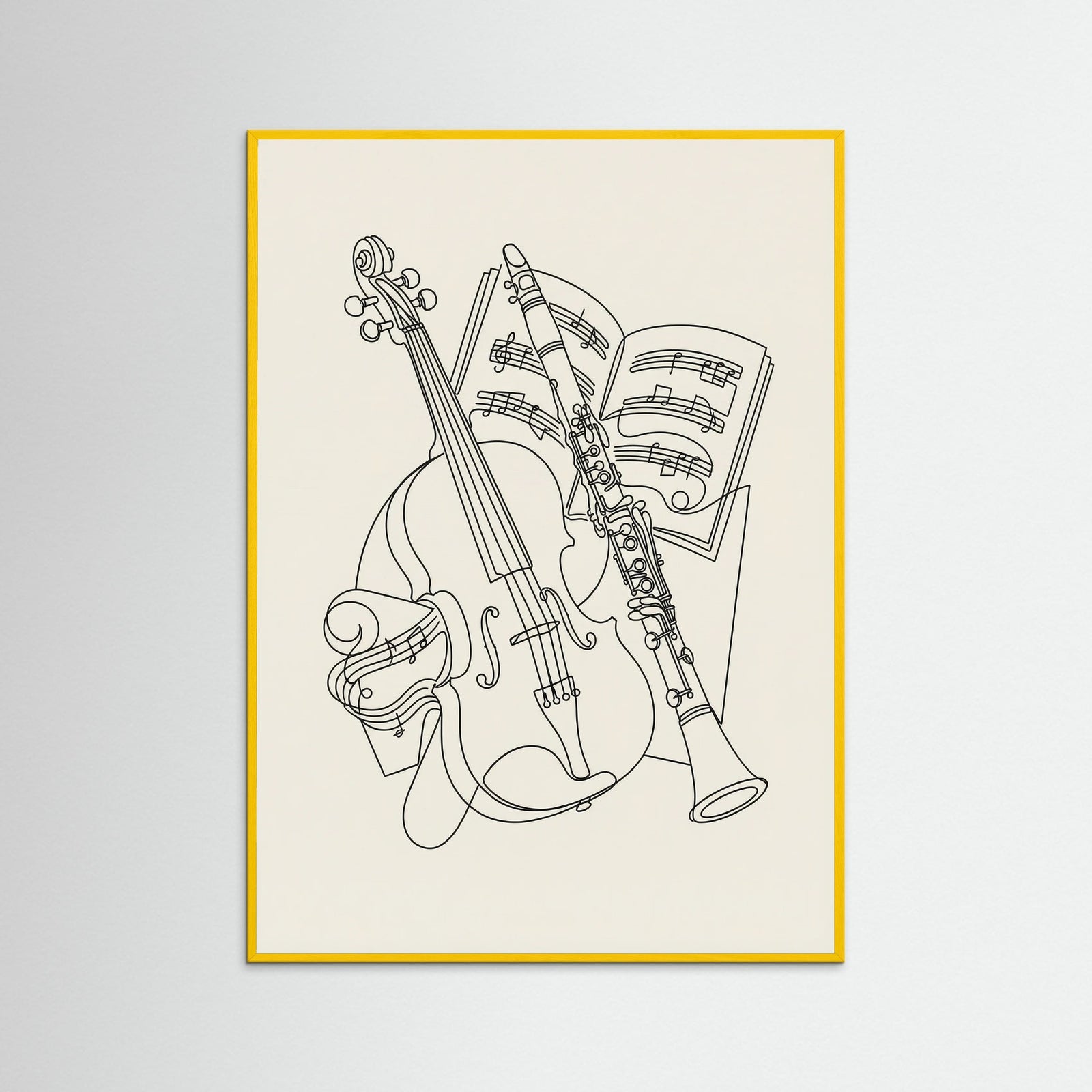 Yellow Wood Deconstructed Gaze