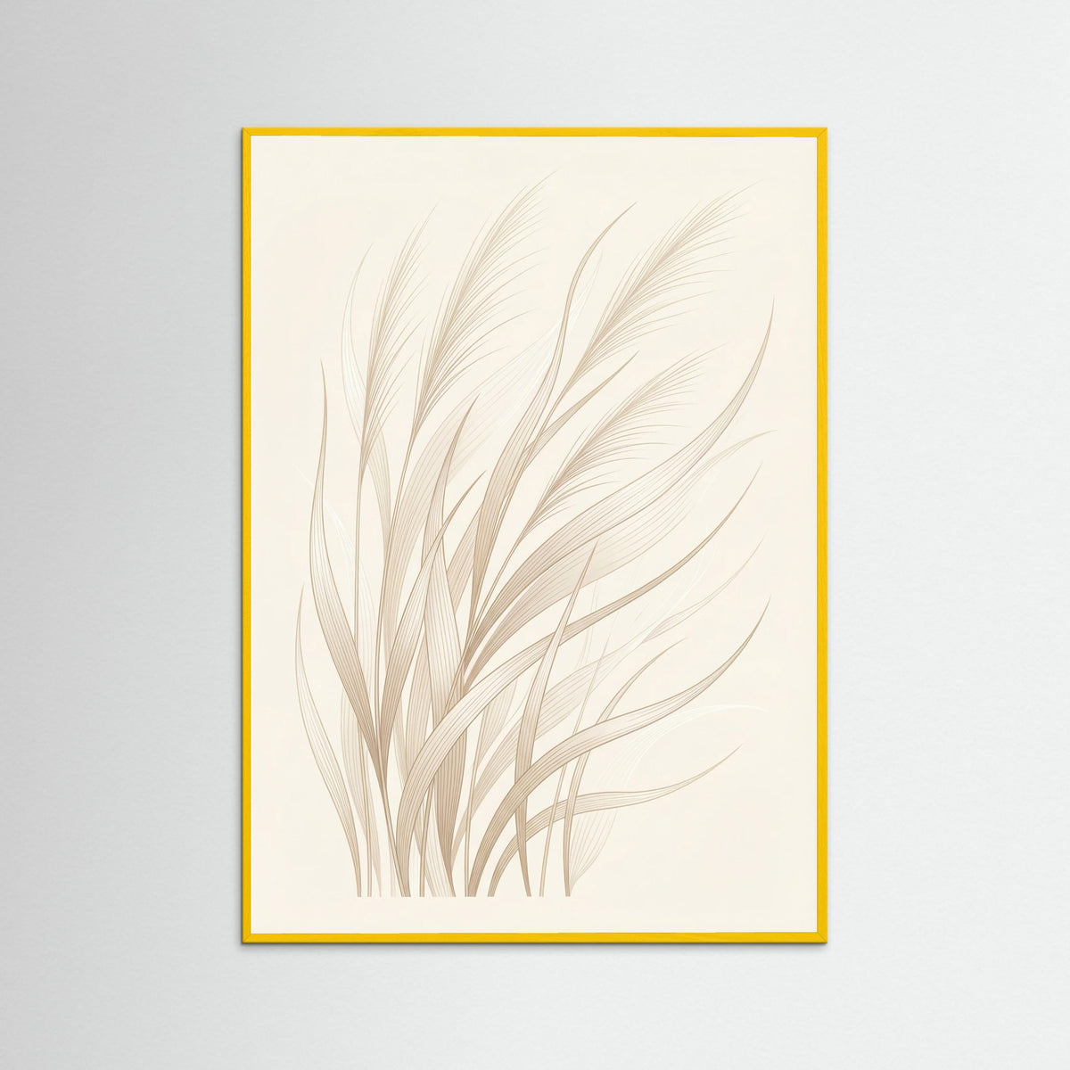 Yellow Wood Delicate Folds