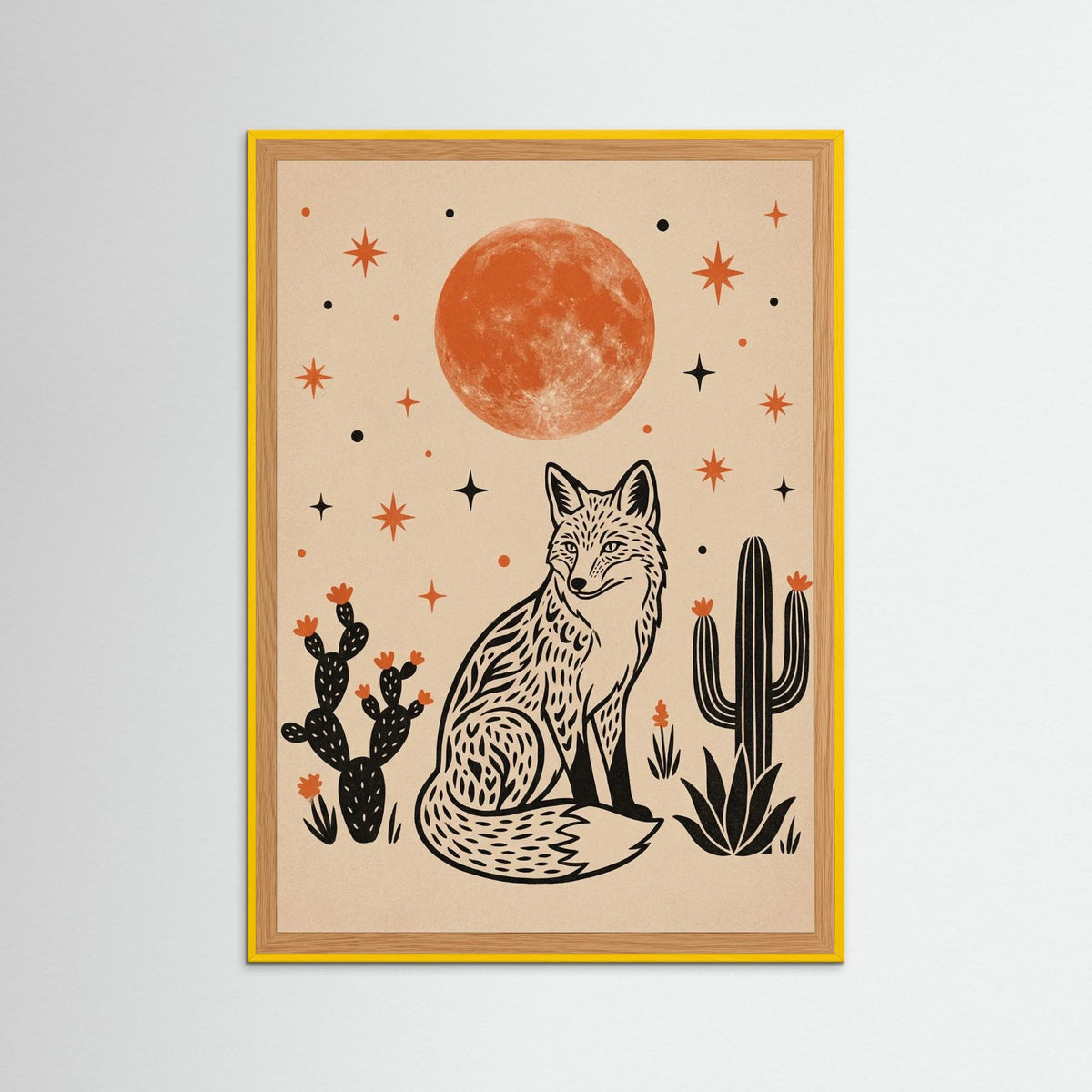 Yellow Wood Desert Night Sentinel