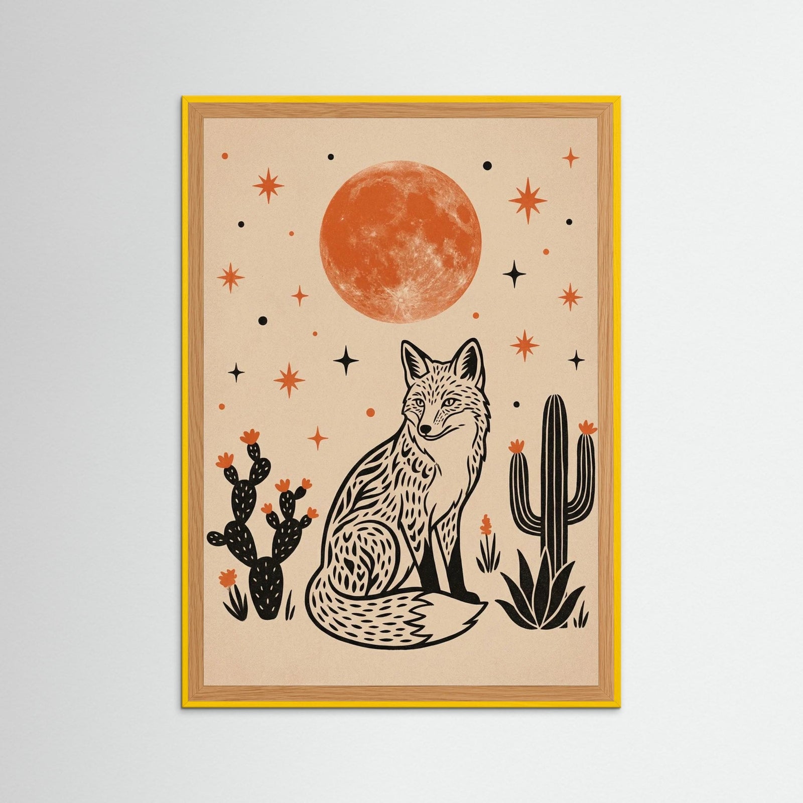 Yellow Wood Desert Night Sentinel