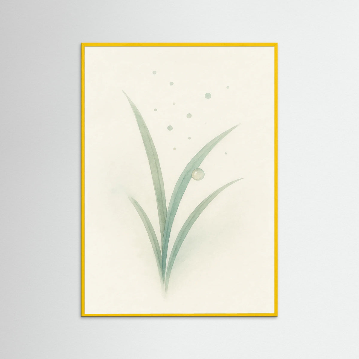 Yellow Wood Dewy Morning