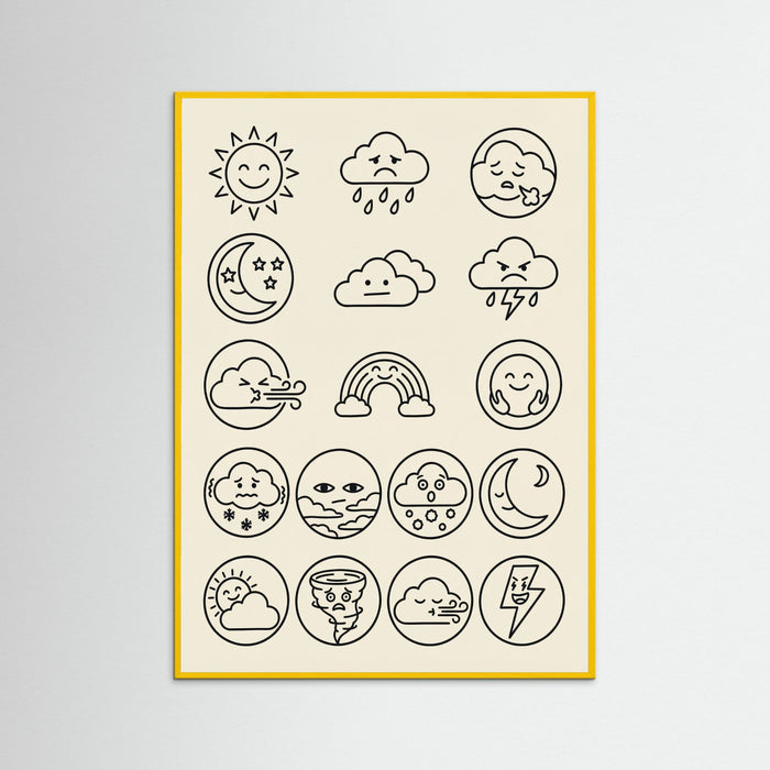 Yellow Wood Diverse Moods