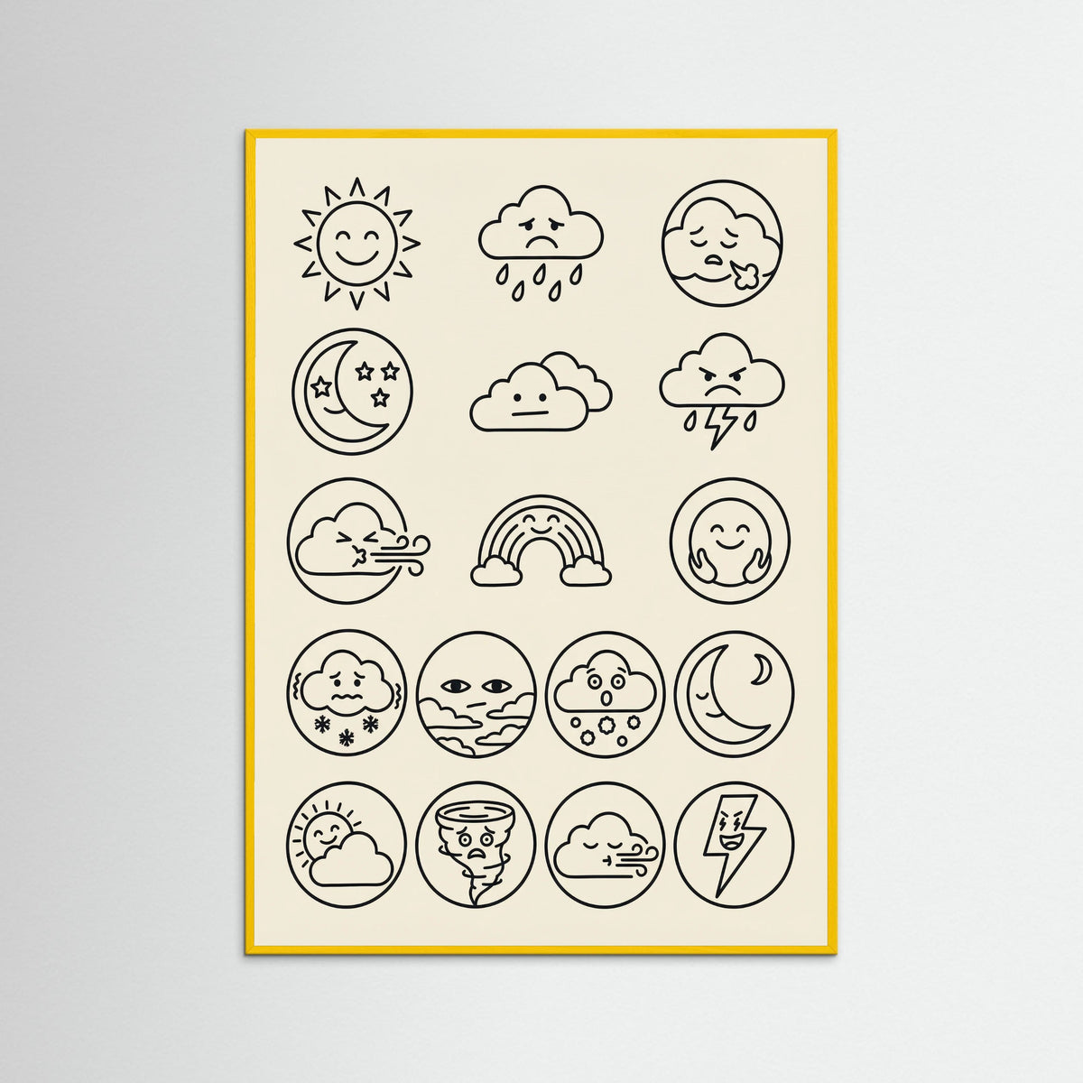 Yellow Wood Diverse Moods