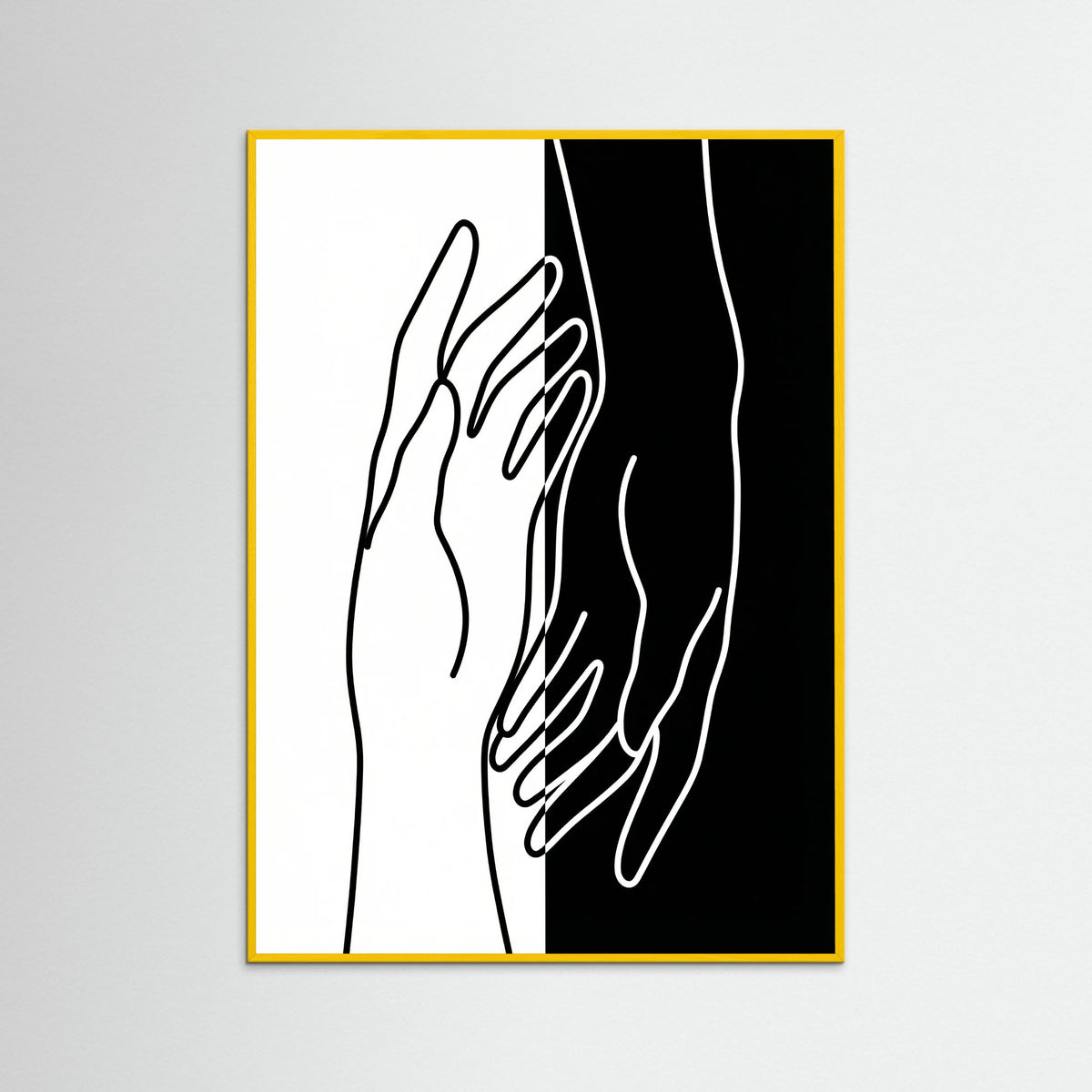 Yellow Wood Dualistic Portrait