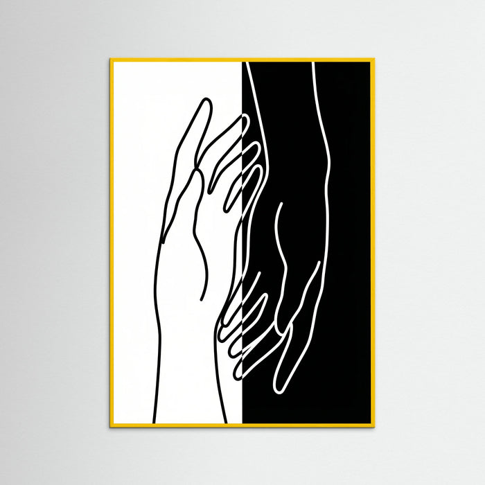 Yellow Wood Dualistic Portrait