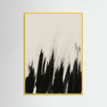 Yellow Wood Dynamic Brushstrokes