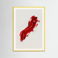 Yellow Wood Dynamic Cobalt Gesture
