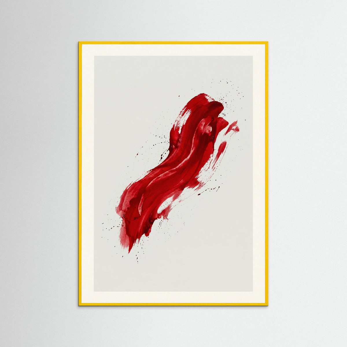 Yellow Wood Dynamic Cobalt Gesture