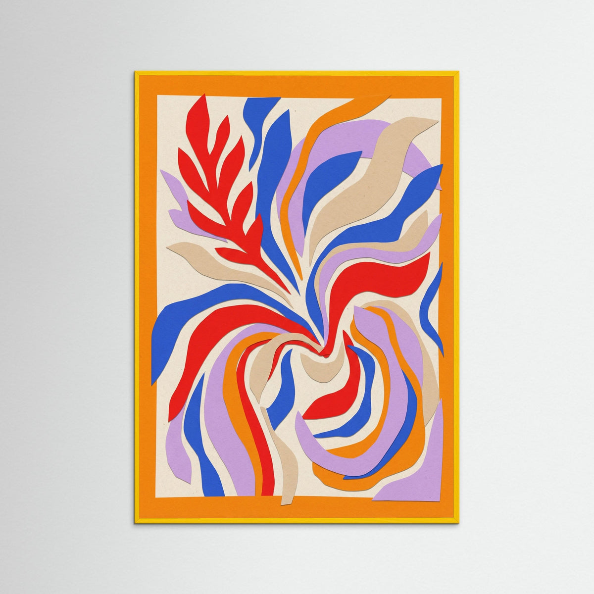 Yellow Wood Dynamic Color Blocks