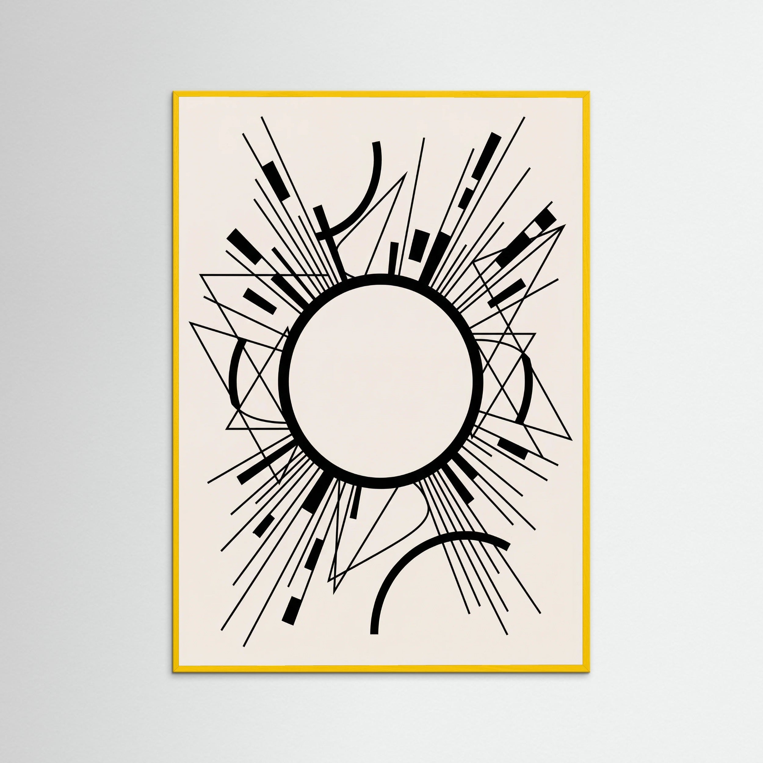 Yellow Wood Dynamic Composition