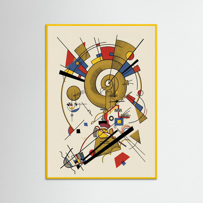 Yellow Wood Dynamic Geometricism