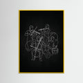 Yellow Wood Dynamic Human Forms