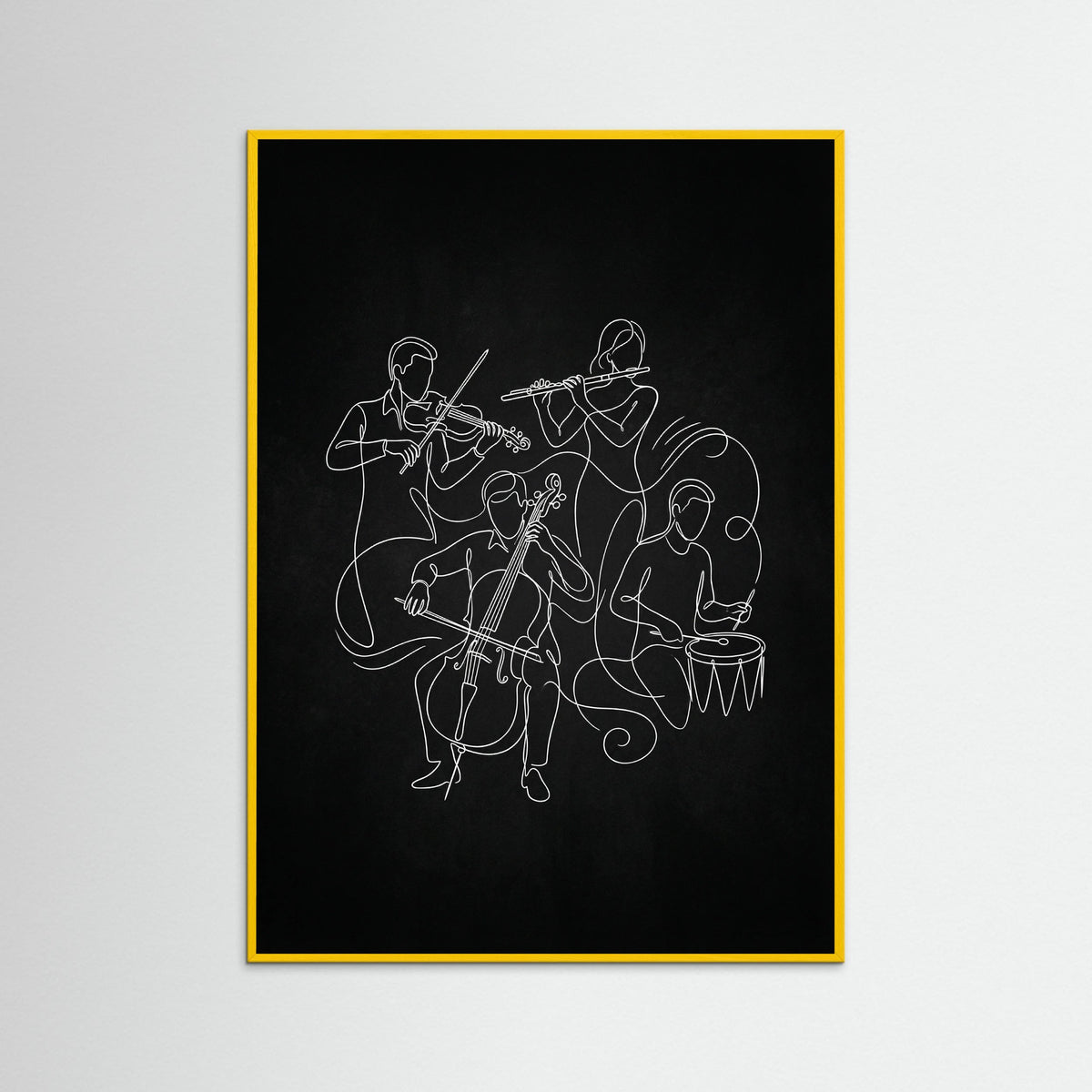 Yellow Wood Dynamic Human Forms