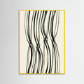 Yellow Wood Dynamic Ink Loops