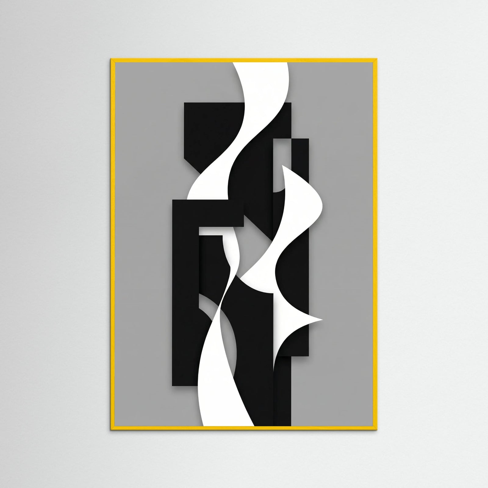 Yellow Wood Dynamic Interplay