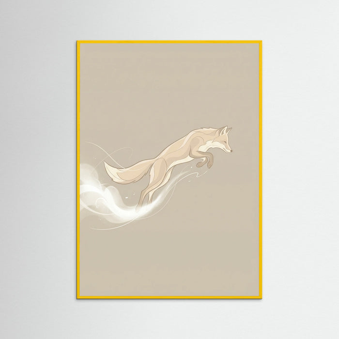 Dynamic Racquet Splash – plakat og kunsttryk