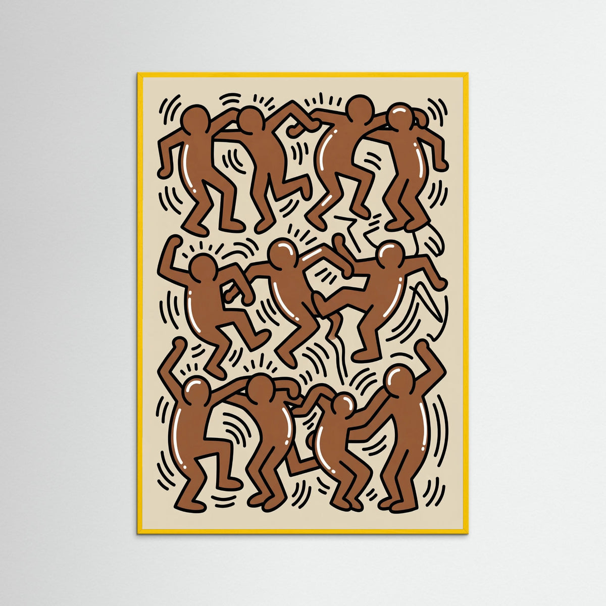 Yellow Wood Dynamic Skater