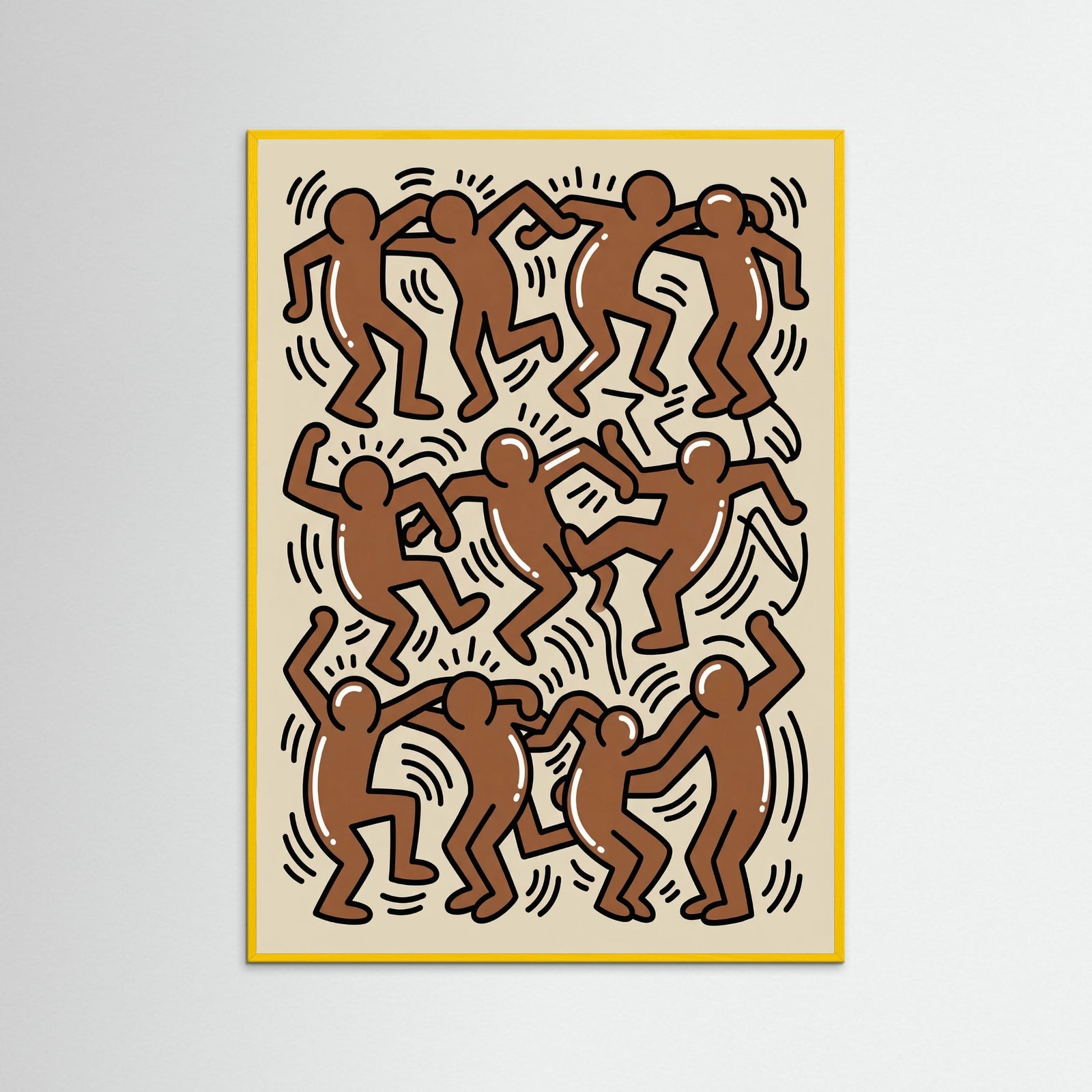 Yellow Wood Dynamic Skater