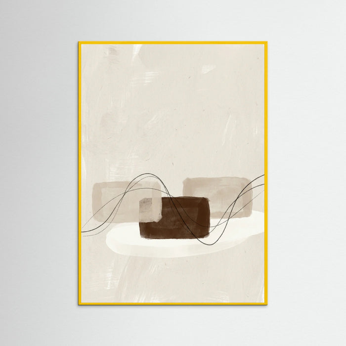 Yellow Wood Earthen Abstraction