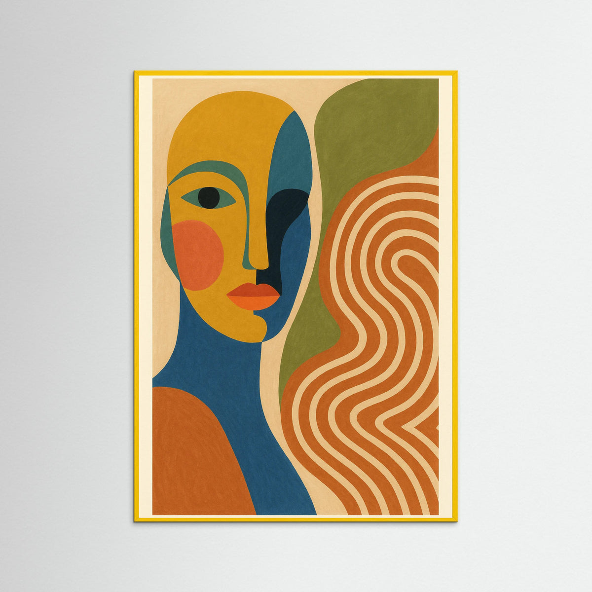 Yellow Wood Earthly Waves