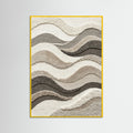Yellow Wood Earthy Contours