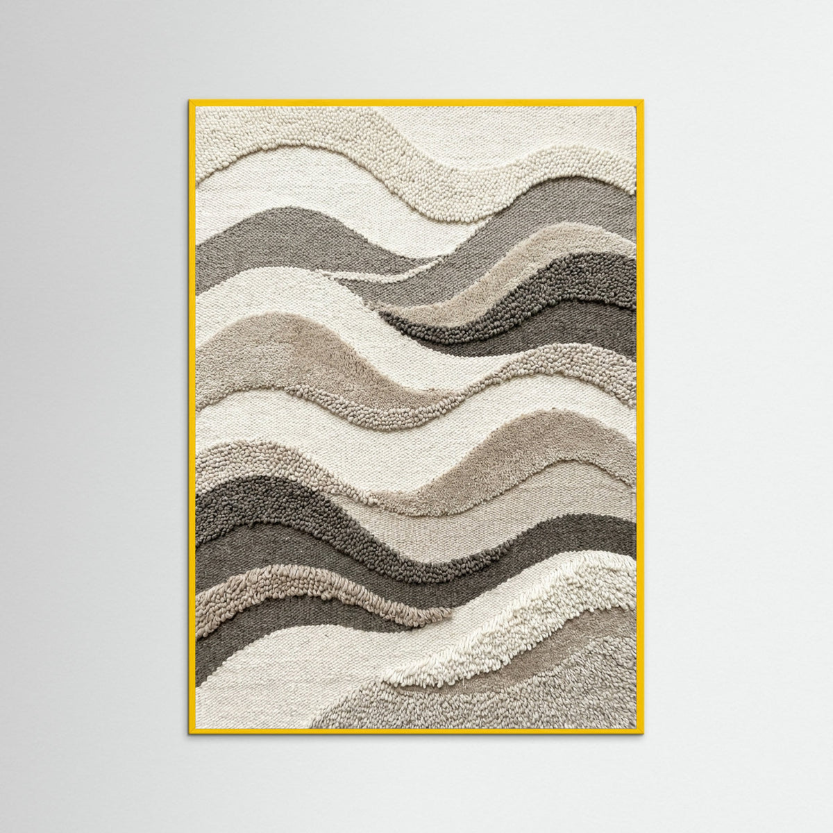 Yellow Wood Earthy Contours