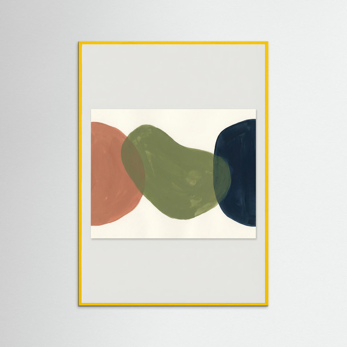 Yellow Wood Earthy Forms Interplay