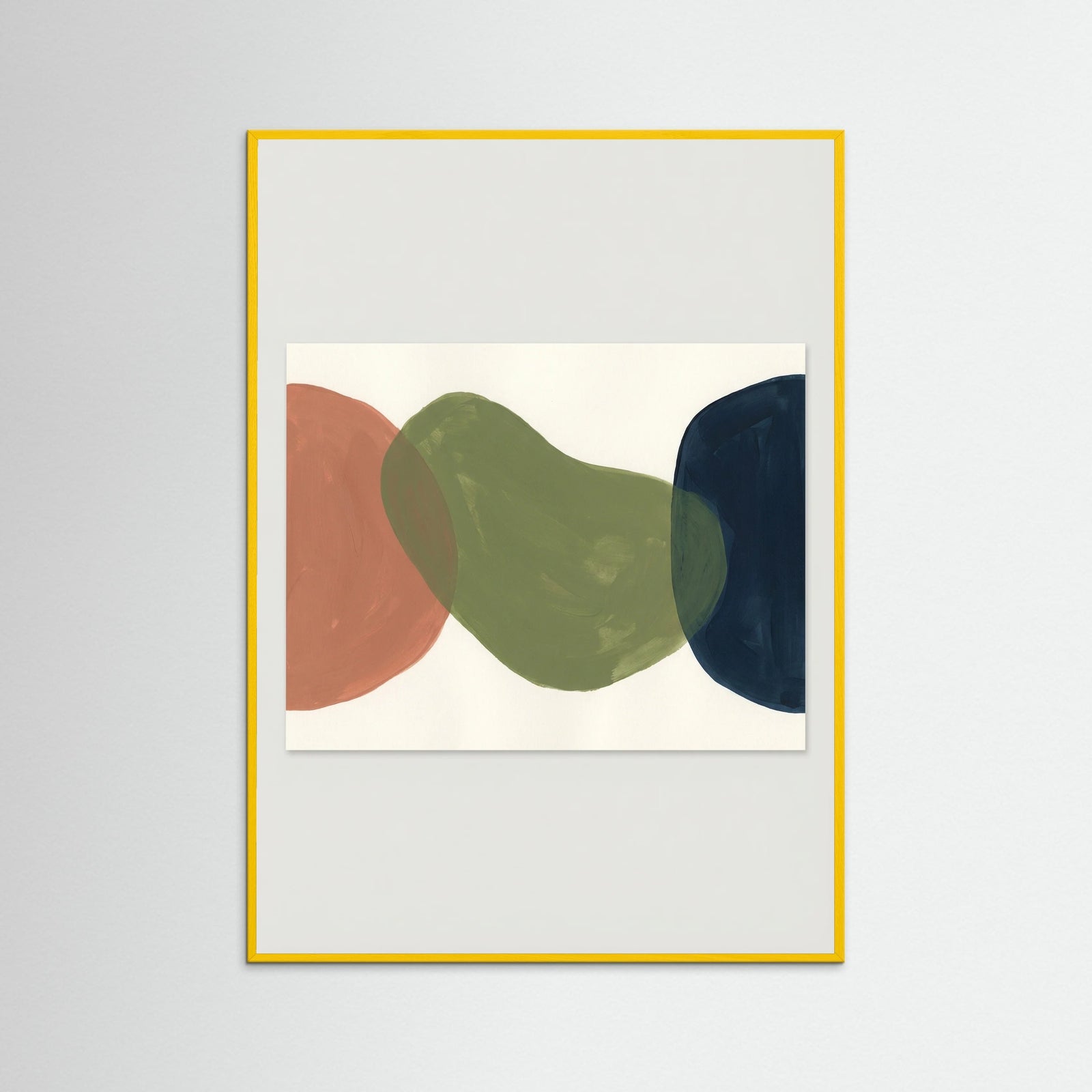 Yellow Wood Earthy Forms Interplay