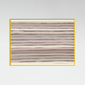 Yellow Wood Earthy Stripes Poster