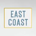 East Coast - Horizontal Poster – poster and art print