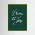 Yellow Wood Elegant Christmas Script
