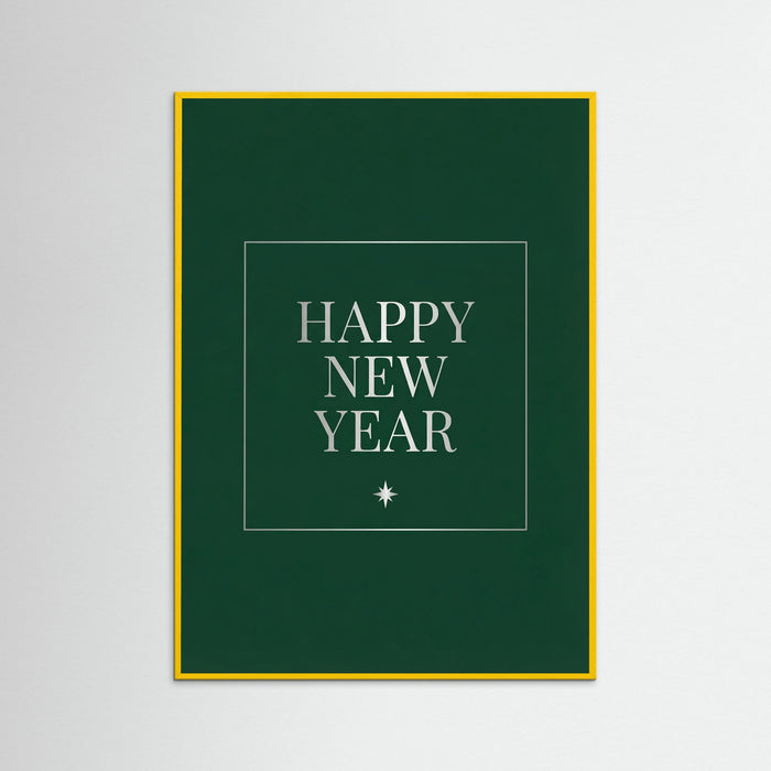 Yellow Wood Elegant Christmas Wish