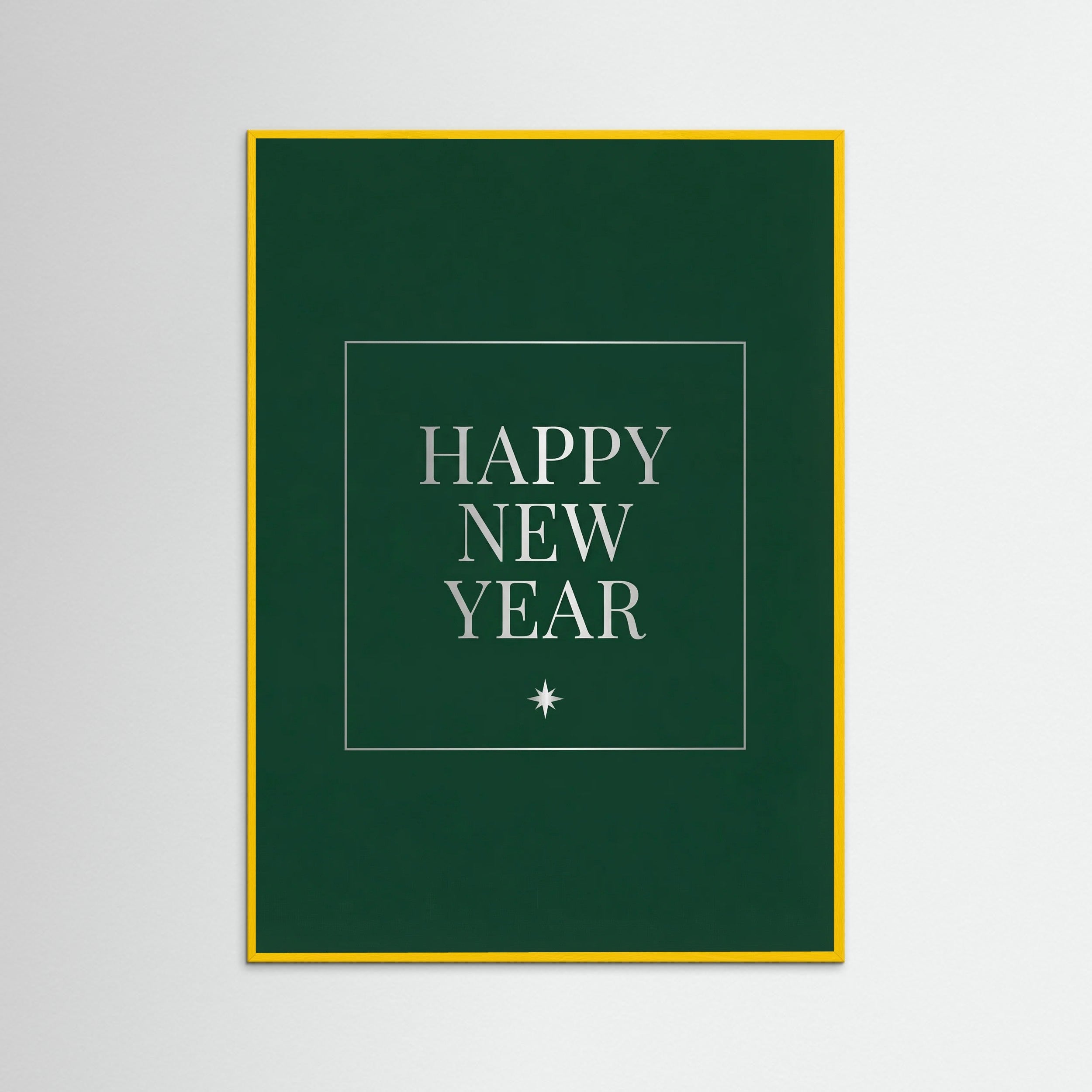 Yellow Wood Elegant Christmas Wish