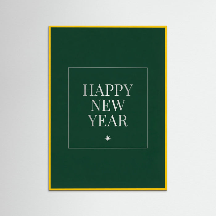 Yellow Wood Elegant Christmas Wish