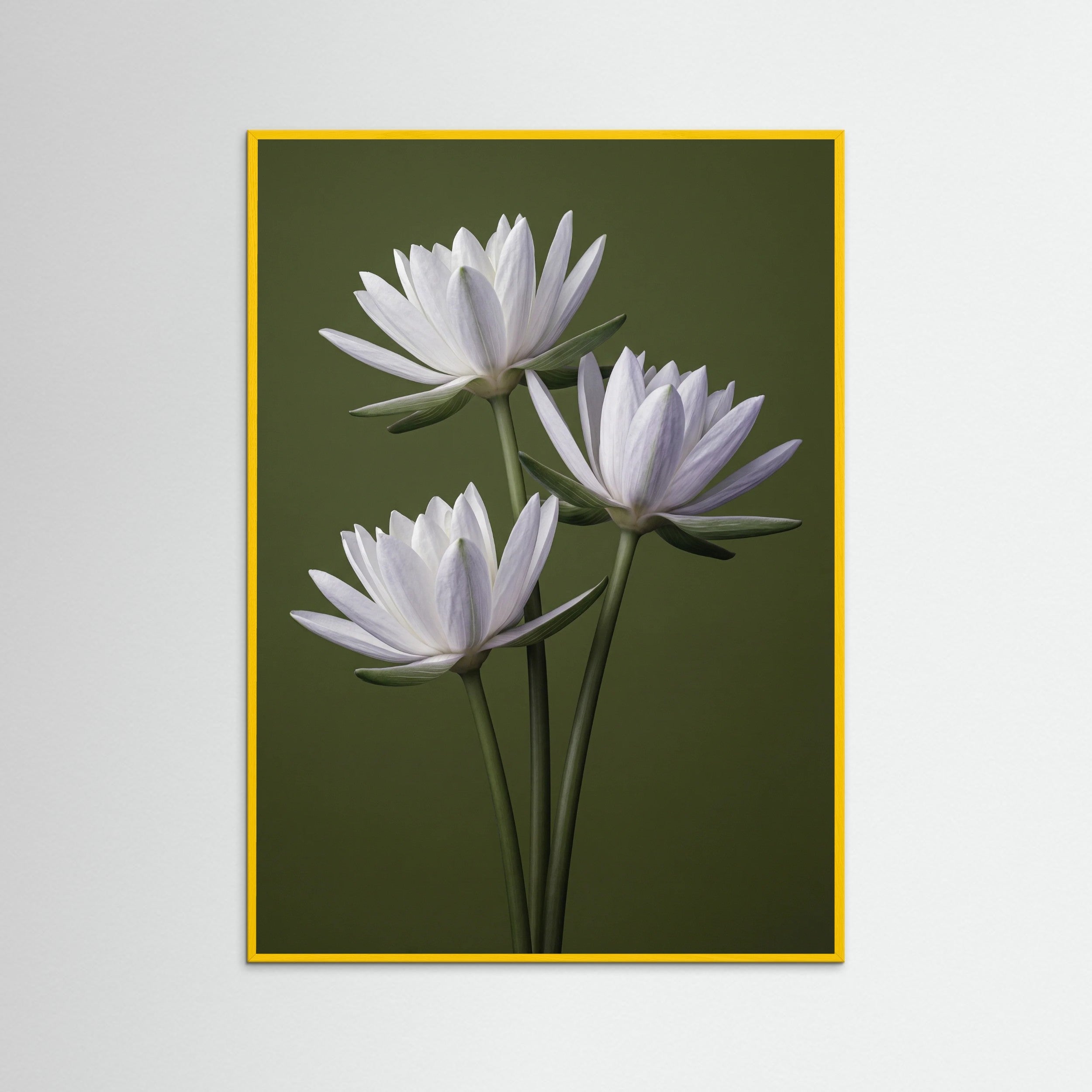 Yellow Wood Elegant Irises