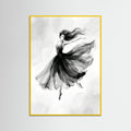 Yellow Wood Elegant Silhouette