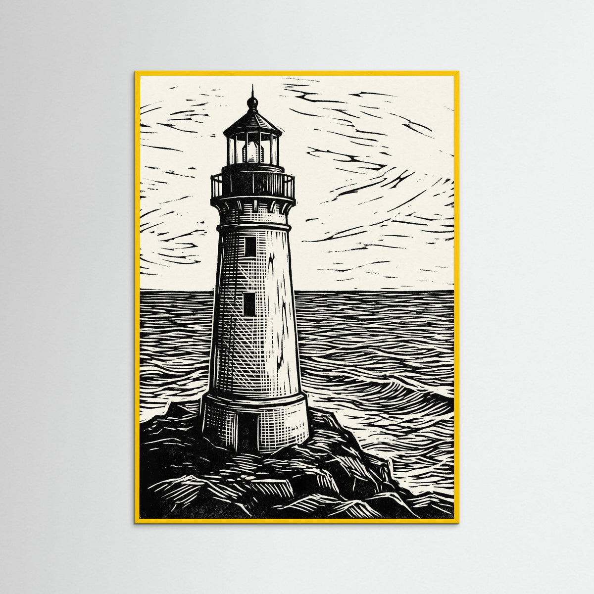 Yellow Wood Embrace Solitude