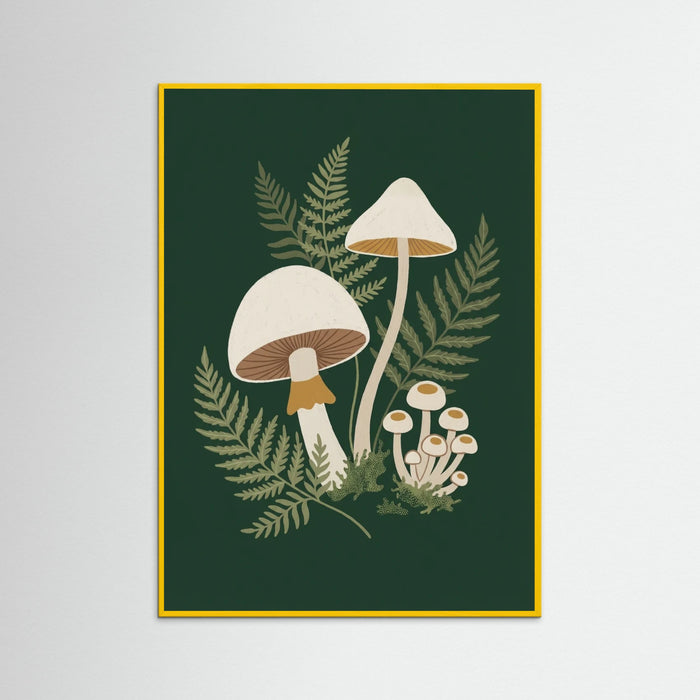 Yellow Wood Emerald Florals