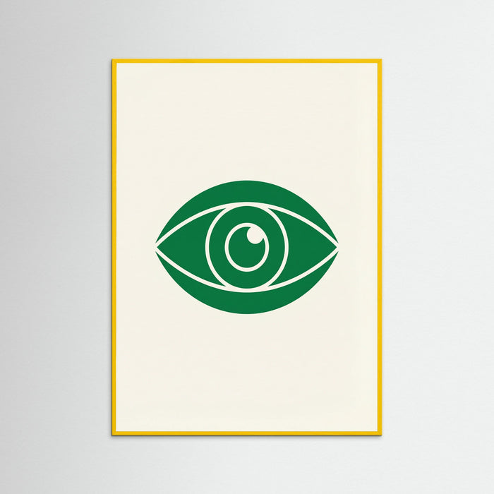 Emerald Gesture – poster and art print