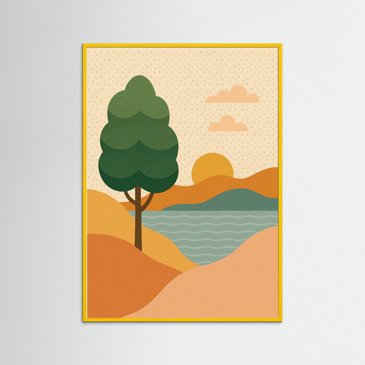 Yellow Wood Emotional Harmony