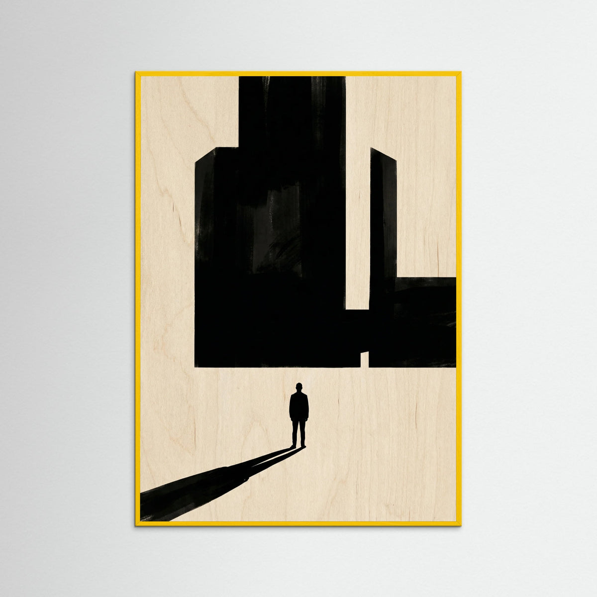 Yellow Wood Enigmatic Silhouettes