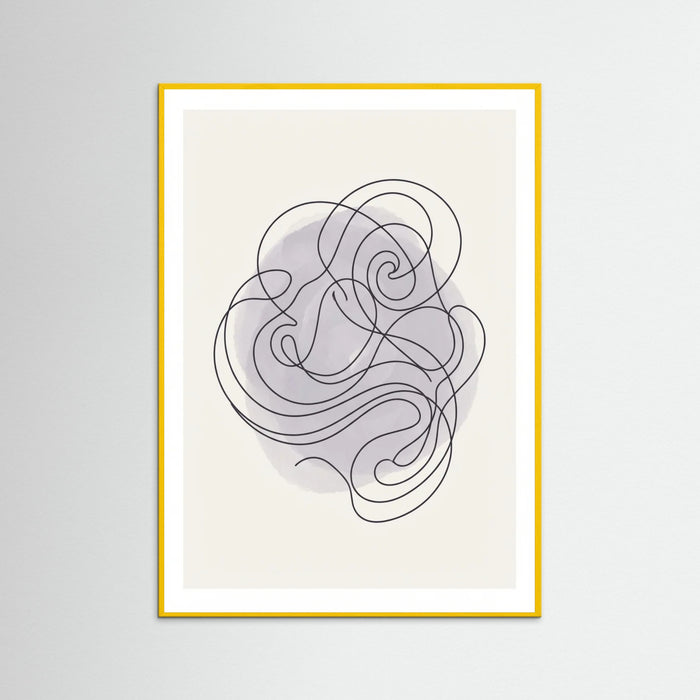 Yellow Wood Entwined Thoughts