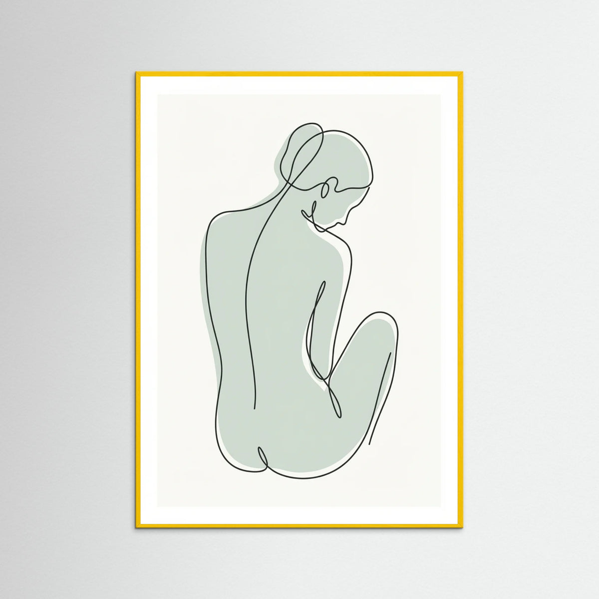 Yellow Wood Ethereal Contours