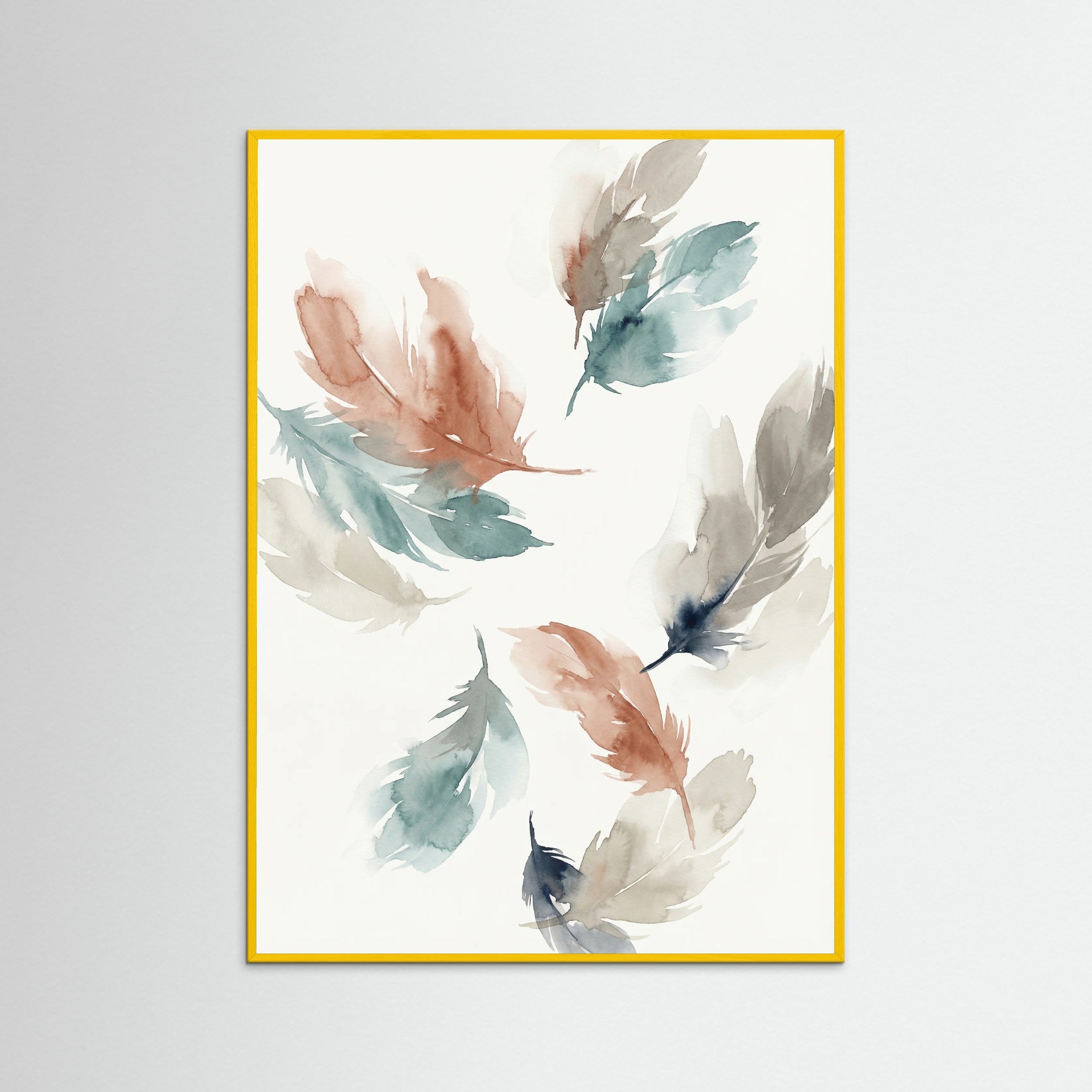 Yellow Wood Ethereal Floral Cluster