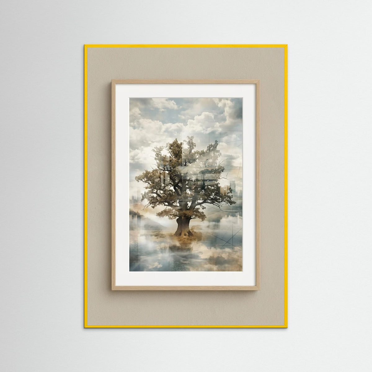 Yellow Wood Ethereal Gaze
