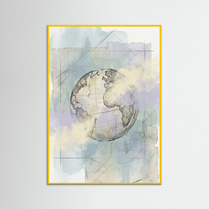 Yellow Wood Ethereal Gaze